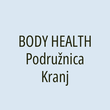 BODY HEALTH Podružnica Kranj - Logotip