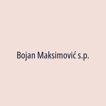 Bojan Maksimović s.p. - Logotip