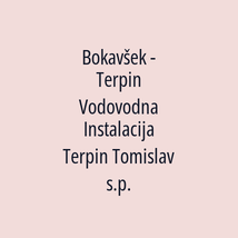 Bokavšek - Terpin Vodovodna Instalacija Terpin Tomislav s.p. - Logotip