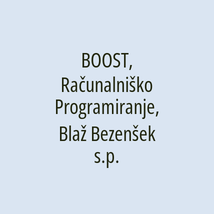 BOOST, Računalniško Programiranje, Blaž Bezenšek s.p. - Logotip