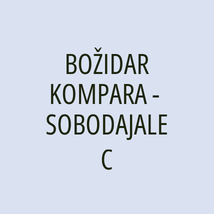 BOŽIDAR KOMPARA - SOBODAJALEC - Logotip