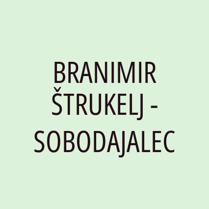 BRANIMIR ŠTRUKELJ - SOBODAJALEC - Logotip