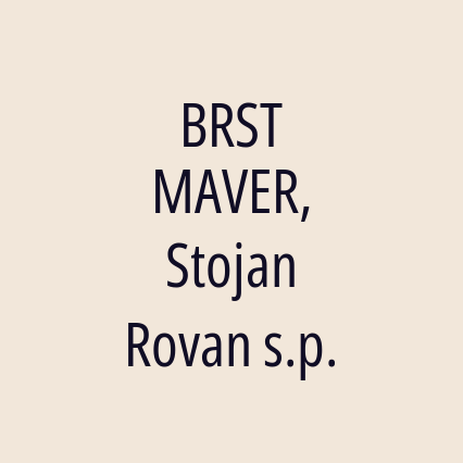 BRST MAVER, Stojan Rovan s.p. - Logotip