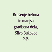 Brušenje betona in manjša gradbena dela, Silvo Bukovec s.p. - Logotip