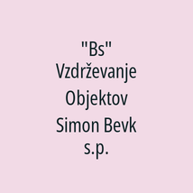 "Bs" Vzdrževanje Objektov Simon Bevk s.p. - Logotip