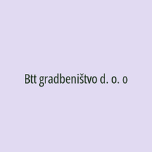 Btt gradbeništvo d. o. o - Logotip