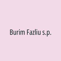 Burim Fazliu s.p. - Logotip