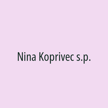 Nina Koprivec s.p.