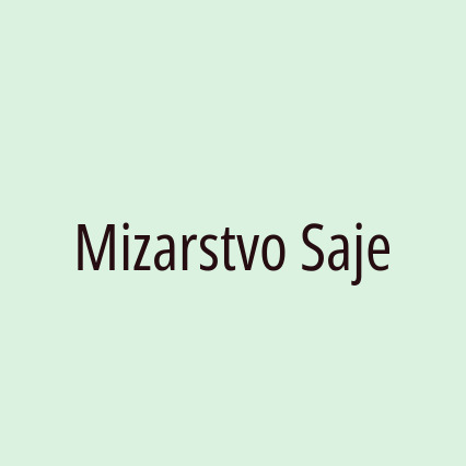 Mizarstvo Saje