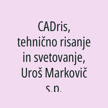 CADris, tehnično risanje in svetovanje, Uroš Markovič s.p. - Logotip