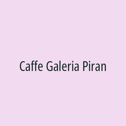 Caffe Galeria Piran - Logotip
