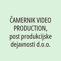 ČAMERNIK VIDEO PRODUCTION, post produkcijske dejavnosti d.o.o. - Logotip