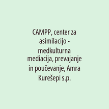 CAMPP, center za asimilacijo - medkulturna mediacija, prevajanje in poučevanje, Amra Kurešepi s.p. - Logotip