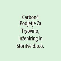 Carbon4 Podjetje Za Trgovino, Inženiring In Storitve d.o.o. - Logotip