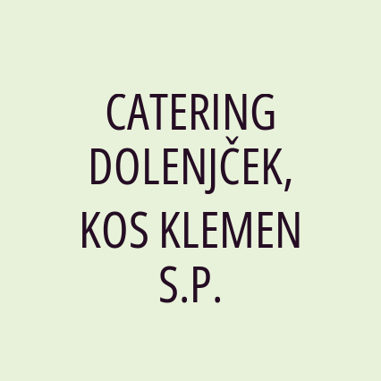 CATERING DOLENJČEK, KOS KLEMEN S.P. - Logotip