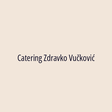 Catering Zdravko Vučković - Logotip
