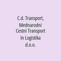 C.d. Transport, Mednarodni Cestni Transport In Logistika d.o.o. - Logotip