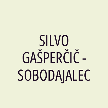 SILVO GAŠPERČIČ - SOBODAJALEC