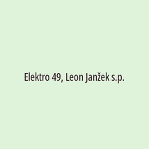 Elektro 49, Leon Janžek s.p. - Logotip