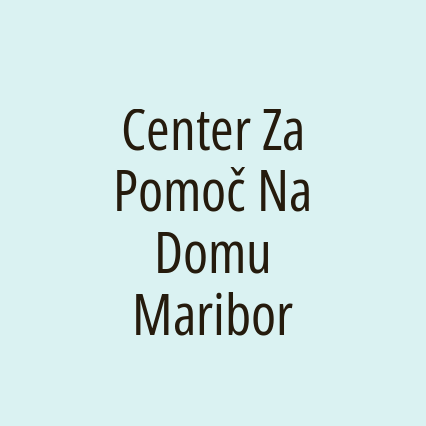 Center Za Pomoč Na Domu Maribor - Logotip