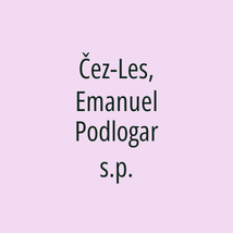 Čez-Les, Emanuel Podlogar s.p. - Logotip