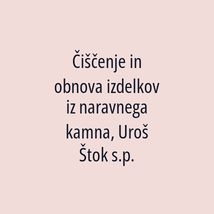 Čiščenje in obnova izdelkov iz naravnega kamna, Uroš Štok s.p. - Logotip