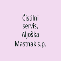 Čistilni servis, Aljoška Mastnak s.p. - Logotip