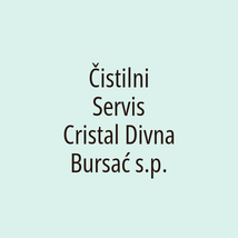 Čistilni Servis Cristal Divna Bursać s.p. - Logotip