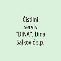 Čistilni servis "DINA", Dina Salković s.p. - Logotip