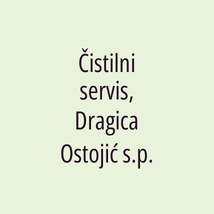 Čistilni servis, Dragica Ostojić s.p. - Logotip