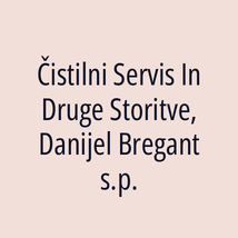 Čistilni Servis In Druge Storitve, Danijel Bregant s.p. - Logotip