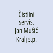 Čistilni servis, Jan Mušič Kralj s.p. - Logotip