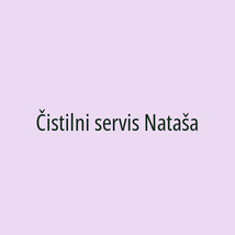 Čistilni servis Nataša - Logotip