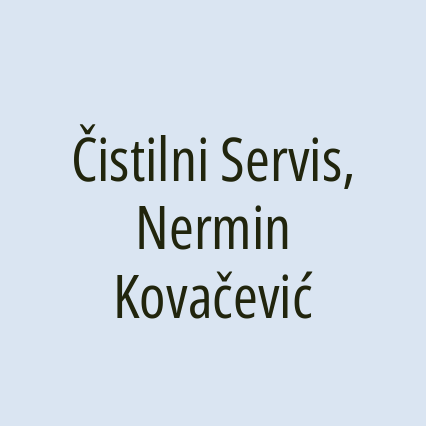 Čistilni Servis, Nermin Kovačević - Logotip