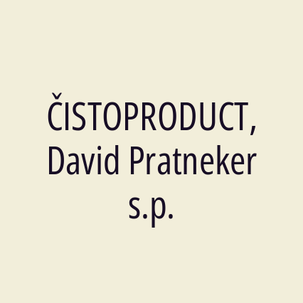 ČISTOPRODUCT, David Pratneker s.p. - Logotip