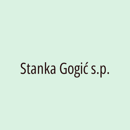 Stanka Gogić s.p.