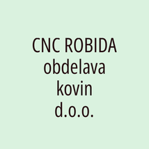 CNC ROBIDA obdelava kovin d.o.o. - Logotip