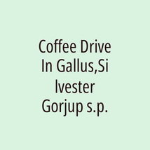 Coffee Drive In Gallus,Silvester Gorjup s.p. - Logotip