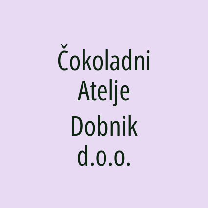 Čokoladni Atelje Dobnik d.o.o. - Logotip