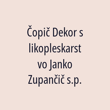 Čopič Dekor slikopleskarstvo Janko Zupančič s.p. - Logotip