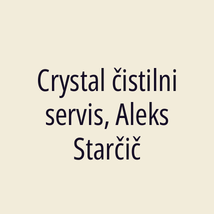 Crystal čistilni servis, Aleks Starčič - Logotip