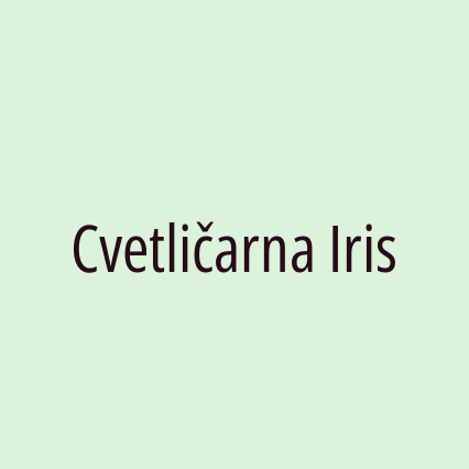 Cvetličarna Iris - Logotip