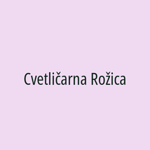 Cvetličarna Rožica - Logotip