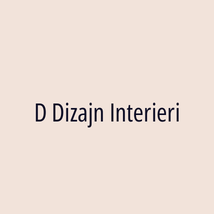 D Dizajn Interieri - Logotip