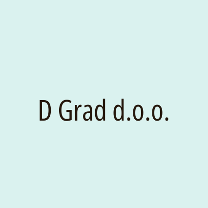 D Grad d.o.o. - Logotip