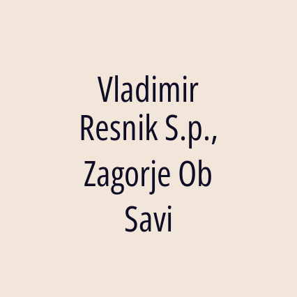 Vladimir Resnik S.p., Zagorje Ob Savi