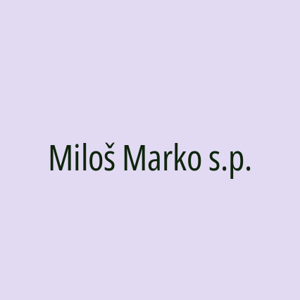 Miloš Marko s.p. - Logotip