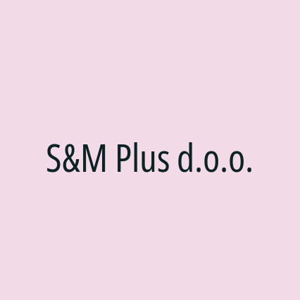 S&M Plus d.o.o. - Logotip