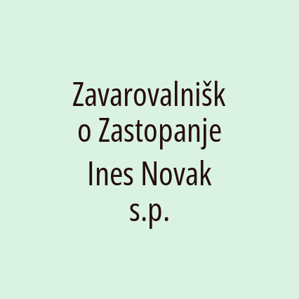 Zavarovalniško Zastopanje Ines Novak s.p.