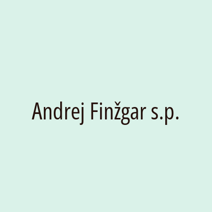 Andrej Finžgar s.p.